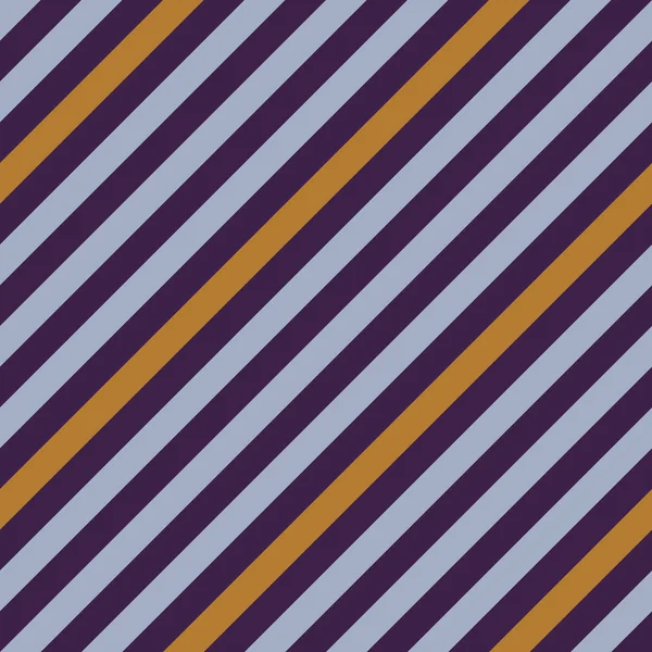 Naadloze geometrische patroon. Gestreept patroon voor nek bondage. Diagonale contrast stroken op achtergrond. Blue Bell, crème, violette kleuren. Vector — Stockvector