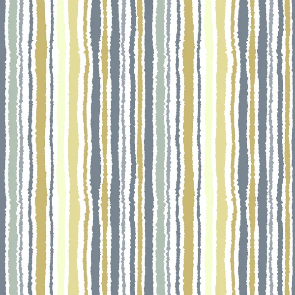Sorunsuz şerit deseni. Dikey çizgiler yırtık kağıt etkisi ile. Kenar arka plan bile olmamalı. Beyaz ışık, yumuşak, zeytin, gri, sarı renkler. Kış Tema. Vektör