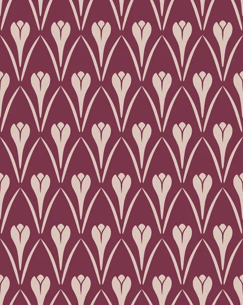 Sorunsuz çiçek desenli. Çiğdem antika arka plan. Çiçek doku. Vinous gri kontrast renkli. Vektör