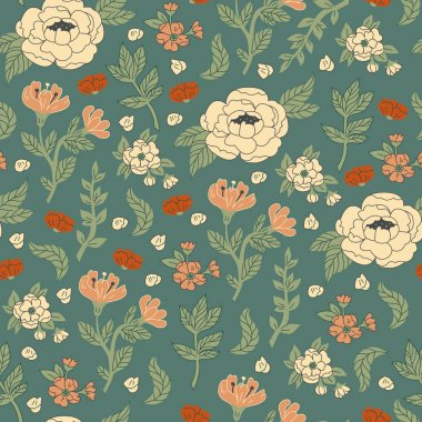 Kusursuz çiçek deseni