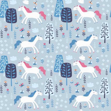 Şirin Unicorn ile Seamless Modeli 