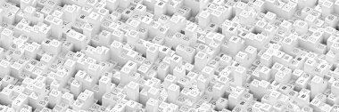 Sosyal medya sonsuz simgeler 3d render