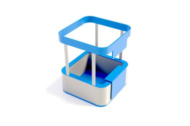 Kopya alanı ile sergi bilgi noktası