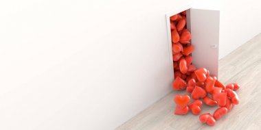 Sonsuz kalpler kapıdan dışarı orijinal 3d render girmek. Lo