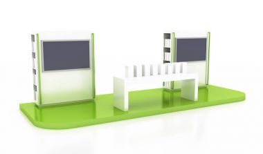 Beyaz izole orijinal ticaret ekran