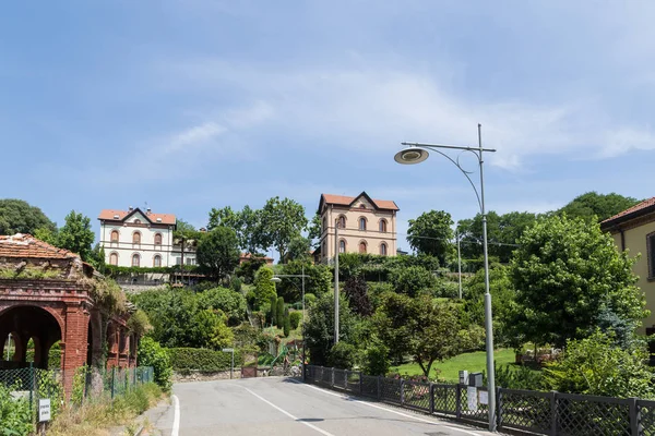 Old Industrial Crespi Town North Italy — Stok Foto