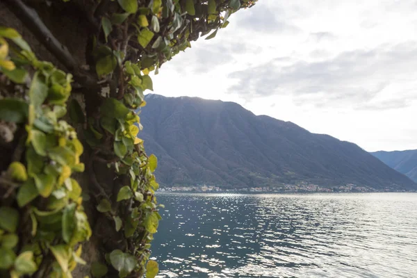 Озеро Комо Италии Популярное Туристическое Направление — стоковое фото