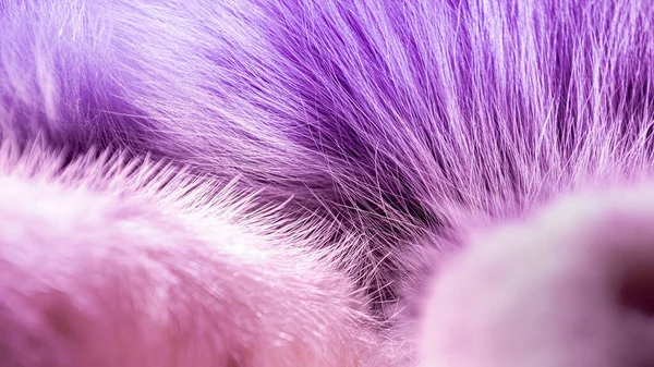 Furry Fabric Background Copy Space Colored Background — Stock Photo, Image