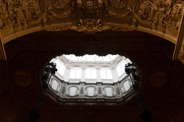 Bolsa Sarayı Tavanı Porto Avrupa — Stok fotoğraf