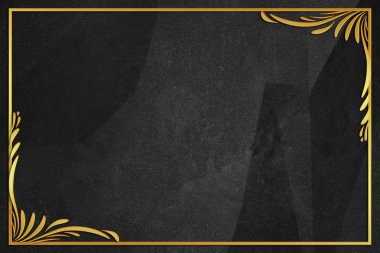 çerçeve ile siyah buruşuk kağıt arka plan
