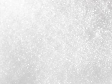 Taze kar defocused, doğal glitter bokeh ışıklarını bac bulanıklık