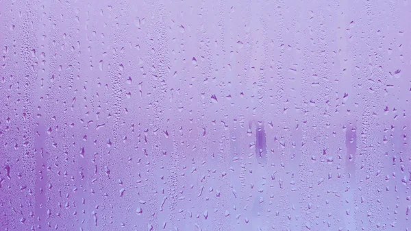 雨ドロップ テクスチャ背景から紫水 — ストック写真