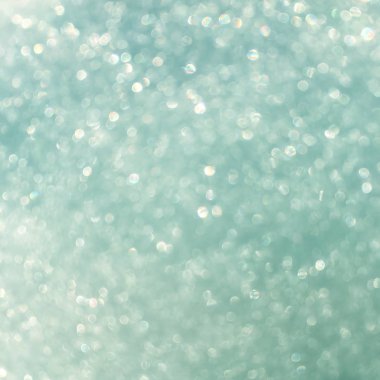 beyaz mavi degrade glitter bokeh taze kar soyut textu üzerinden