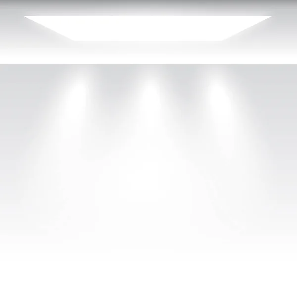 Weiß grau leer Studiozimmer Hintergrund mit Licht, Vorlage moc — Stockfoto