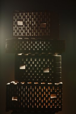 Tuğla closeup görünümü