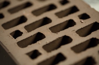 Tuğla closeup görünümü