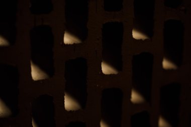 Tuğla closeup görünümü