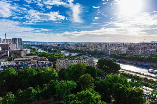 Uitzicht op de Seine — Stockfoto