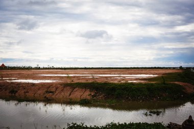 Kamboçya'da manzara