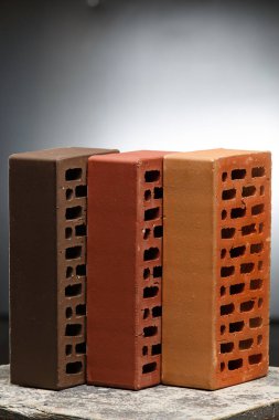 Tuğla closeup görünümü