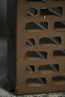 Tuğla closeup görünümü