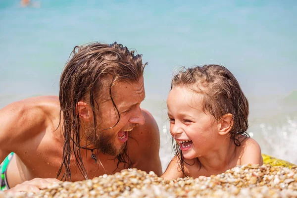 Padre e figlio — Foto Stock