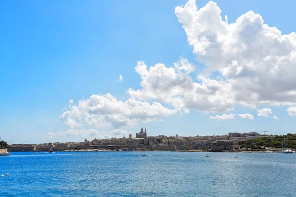 Вид на город Мальта — стоковое фото