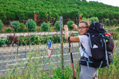 Kız trekker kampanya