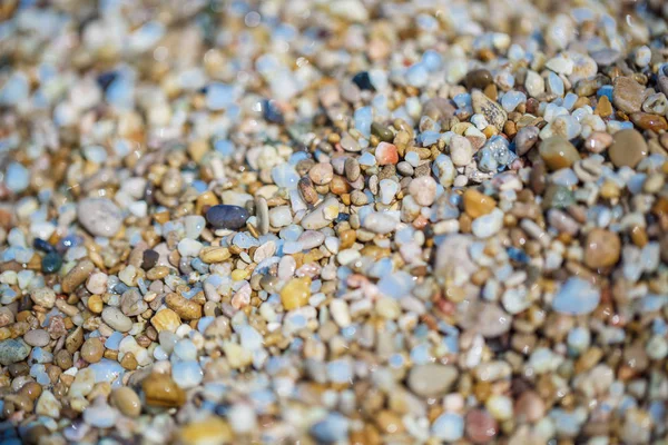 Small stones on the beach — Stock Photo, Image