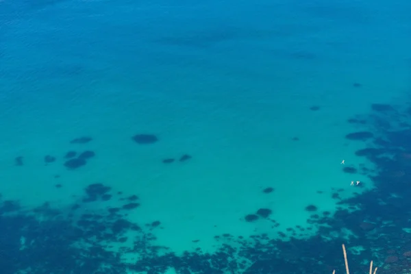 Fondo azul del mar — Foto de Stock