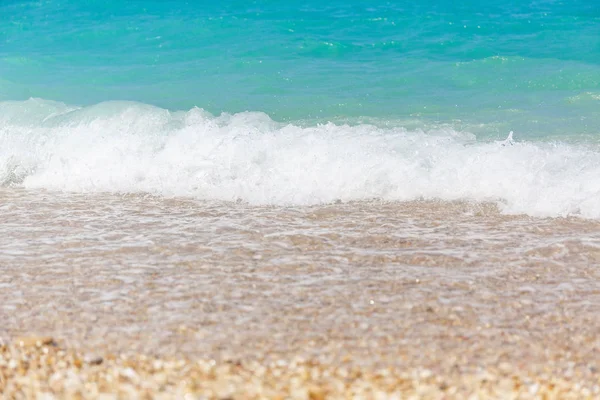 Wellen am Strand — Stockfoto