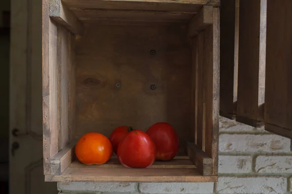 Tomates rojos frescos — Foto de Stock