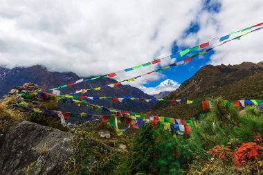 Dağların güzel manzarası