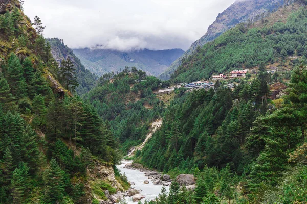 Fiume di montagna puro — Foto Stock