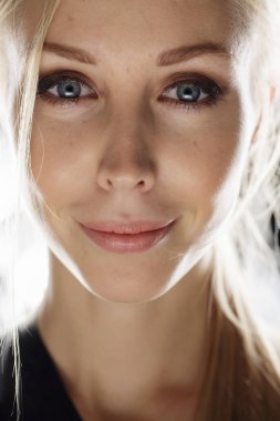 Güzellik modeli yüz