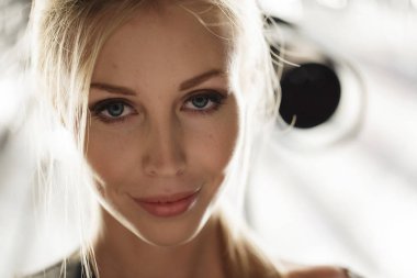 Güzellik modeli yüz