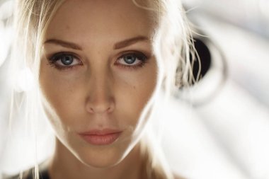 Güzellik modeli yüz