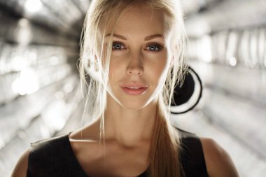 Güzellik modeli yüz