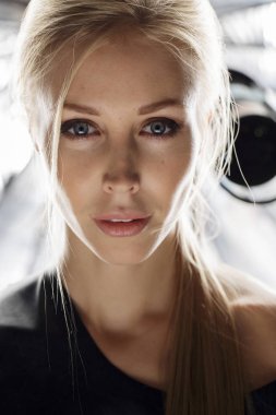 Güzellik modeli yüz