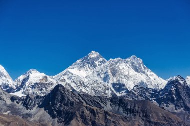 Himalayaların karlı dağlar