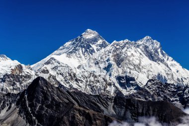 Himalayaların karlı dağlar