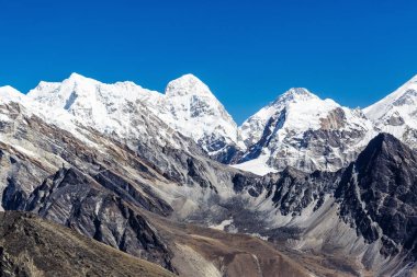 Himalayaların karlı dağlar