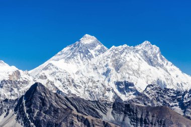 Himalayaların karlı dağlar