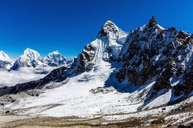 Himalayaların karlı dağlar