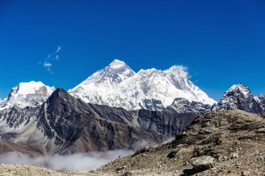 Himalayaların karlı dağlar