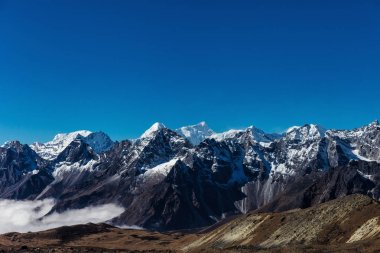 Himalayaların karlı dağlar