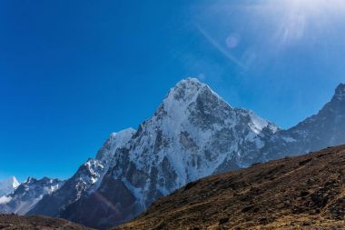 Himalayaların karlı dağlar