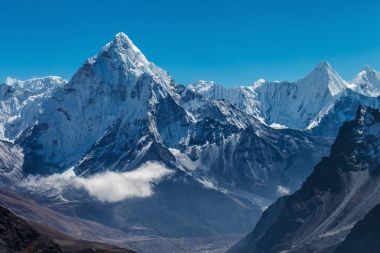 Himalayaların karlı dağlar