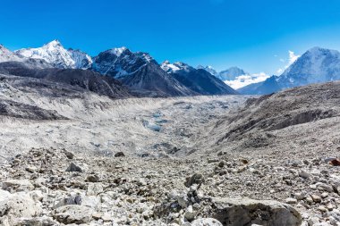 Himalayaların karlı dağlar