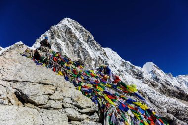 Himalayaların karlı dağlar